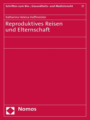 cover image of Reproduktives Reisen und Elternschaft